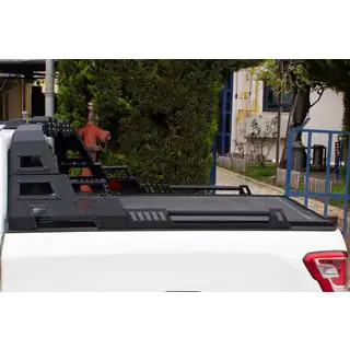Dakar rollbar med LED (för rulljalusi) Nissan Navara/NP300 2016– foto 2