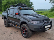 Mitsubishi L200 2015–2024 Dakar V2 sidosteg med LED (2015-2019, 2 st, metall) foto 11