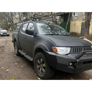 Sidosteg Dakar V2 med LED (2 st, metall) Mitsubishi L200 2006–2015 foto 2