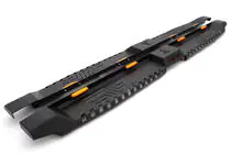 Isuzu D-Max 2002–2011 Dakar V2 sidosteg med LED (2 st, metall) foto 1