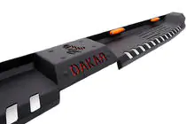 Isuzu D-Max 2002–2011 Dakar V2 sidosteg med LED (2 st, metall) foto 2