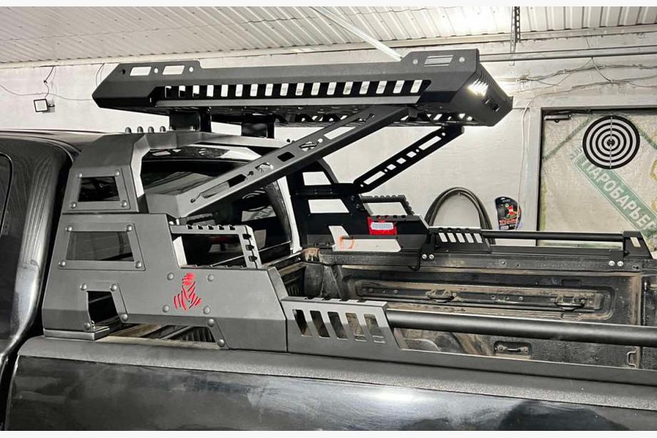 Isuzu D-Max 2019– Dakar rollbar med korg (utan rulljalusi) Image