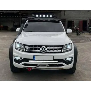 Vindrutedeflektor för takräcke DAKAR (LED) SsangYong Musso ІІ 2018– foto 1