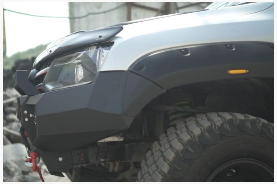 Volkswagen Amarok 2010–2022 Kantlist till hjulhusbreddare Dakar Image