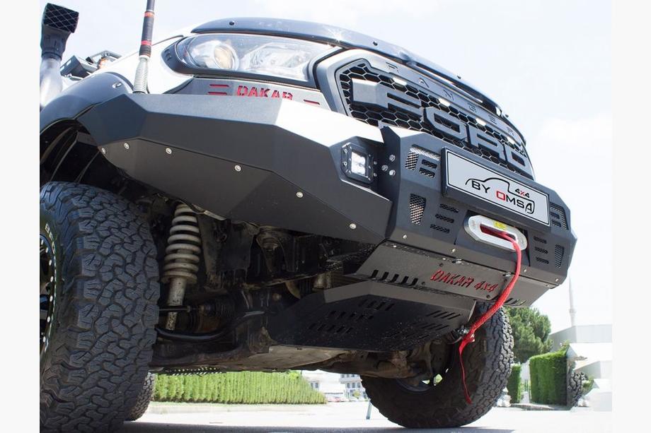 Ford Ranger 2011–2022 Främre stötfångare med hasplåtsskydd Dakar (2011-2015) Foto 4
