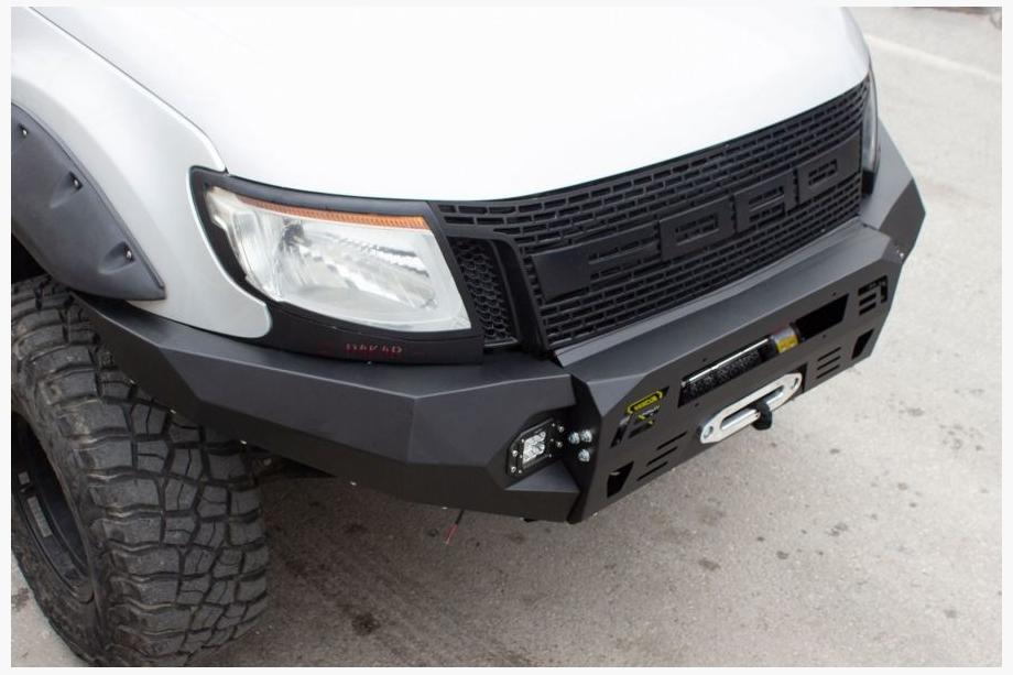 Ford Ranger 2011–2022 Främre stötfångare med hasplåtsskydd Dakar (2011-2015) Foto 2
