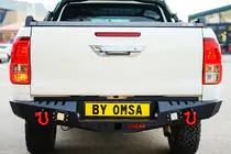 Mitsubishi L200 2006–2015 Förstärkt bakre stötfångare Dakar V1 (2010-2015) foto 6