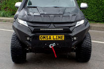 Mitsubishi L200 2015–2024 Främre stötfångare med motorskydd Dakar (2019+) foto 2