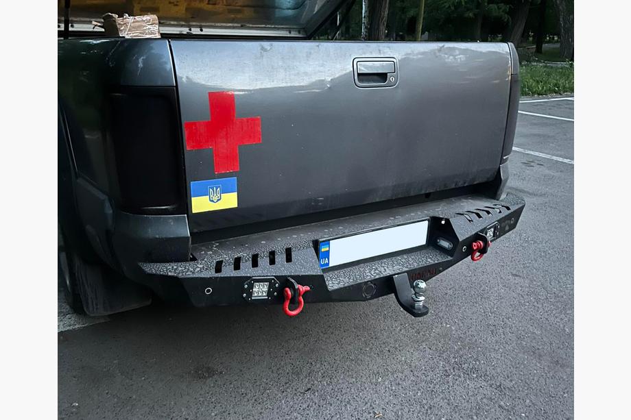 Volkswagen Amarok 2010–2022 Bakre stötfångare Dakar V1 Image