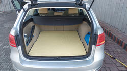 Volkswagen Passat B7 2012–2015 Bagagerumsmatta (EVA, beige) SW foto 3