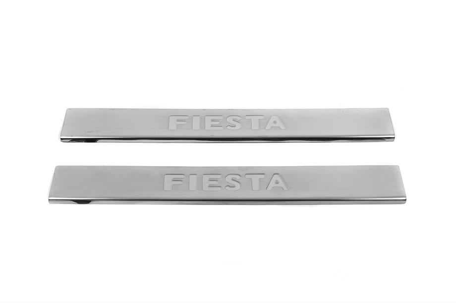 Ford Fiesta 2008–2017 Rea! Instegslister (Carmos, 2 st, rostfritt stål) Image
