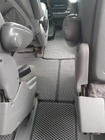 Chrysler Voyager 2001–2007 Bilmattor (3 rader, EVA, svarta) foto 12