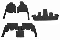 Chrysler Voyager 2001–2007 Bilmattor (3 rader, EVA, svarta) foto 13