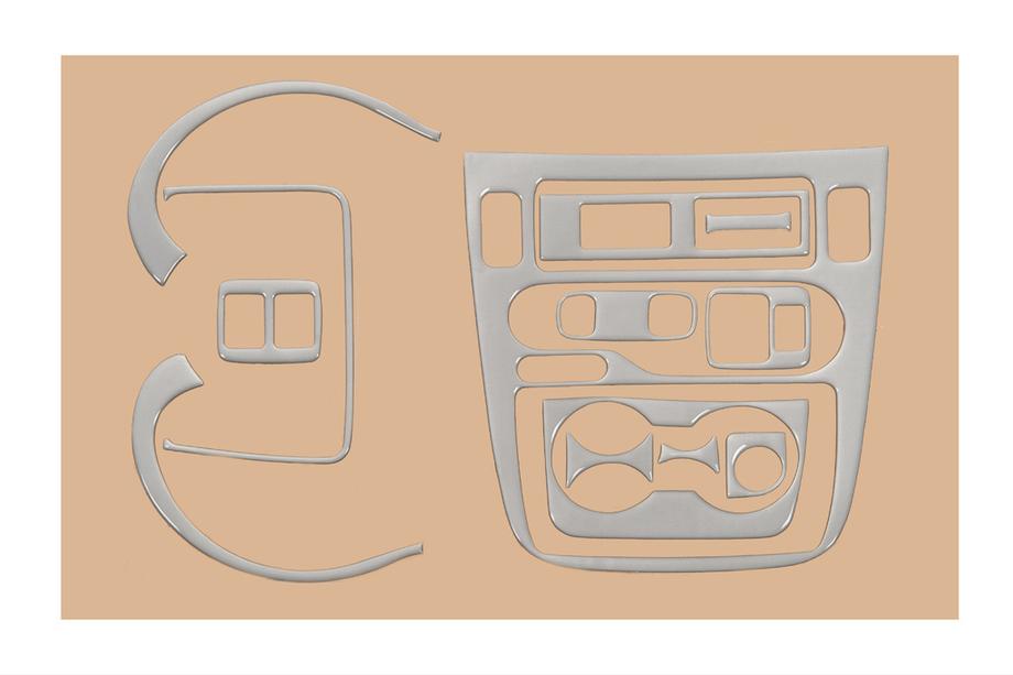 Honda HR-V 1998–2006 Instrumentpanelsdekor Svart Foto 2