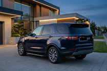 Land Rover Discovery V 2017– Sidosteg Bosphorus Grey (2 st, aluminium) foto 1