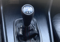 BMW 5-serie E34 1988–1995 Växelspaksknopp V2 5-växlad (konstläder, svart slät) foto 1