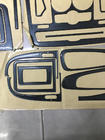 Mercedes Vito W639 2004–2014 Instrumentpanelinlägg, litet kit (2004-2006, kolfiber) foto 4