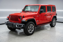 Jeep Wrangler 2018– Sidosteg Maya Red (2 st, aluminium) foto 1