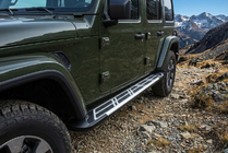 Jeep Wrangler 2018– Sidosteg Sunrise (2 st, aluminium) foto 1