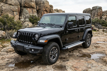 Jeep Wrangler 2018– Sidosteg Vision New Grey (2 st, aluminium) foto 1