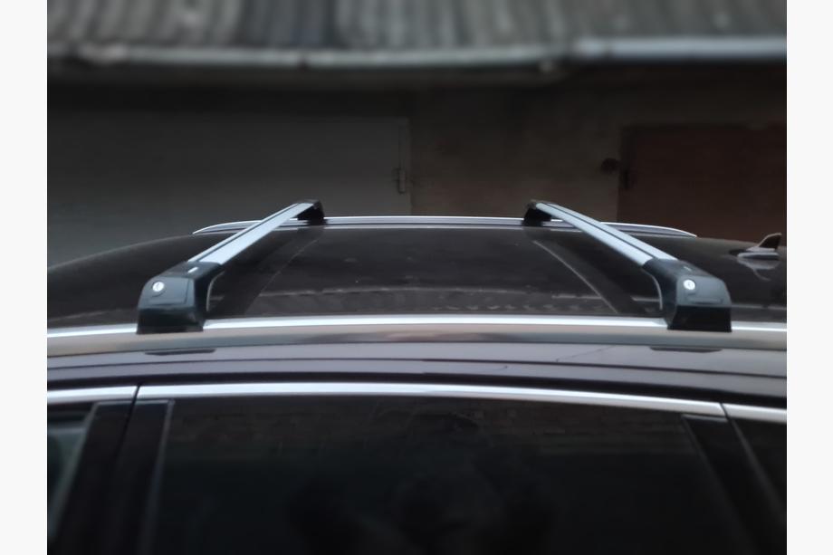 Audi Q7 2015–2026 Takräckets tvärbalkar för integrerade takrails Skybar (2 st) Svart Foto 2