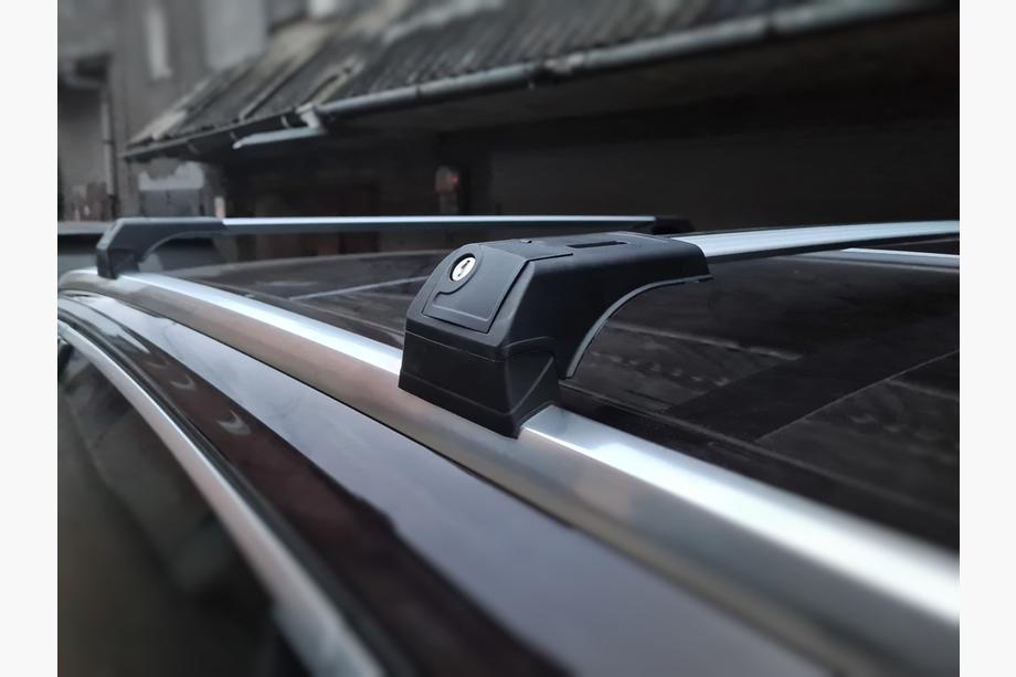 Audi Q7 2015–2026 Takräckets tvärbalkar för integrerade takrails Skybar (2 st) Image