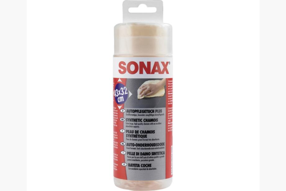 Sonax syntetiskt sämskskinn i tub 43x32 cm Foto 3