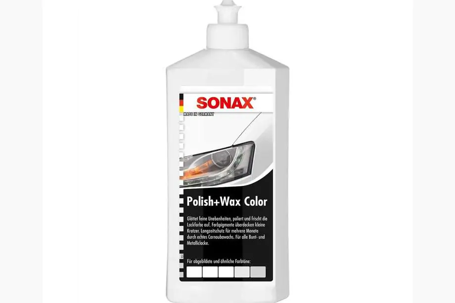 Sonax NanoPro färgpolish med vax, vit, 250 ml Foto 1
