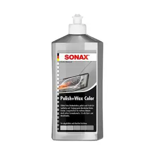 Sonax NanoPro färgat vaxpolish grå 250 ml foto 1