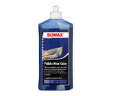 Sonax NanoPro färgat polermedel med vax blå 250 ml foto 1