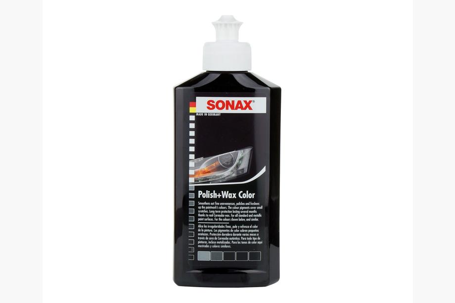 Sonax NanoPro färgpolish med vax, svart 250 ml Foto 1