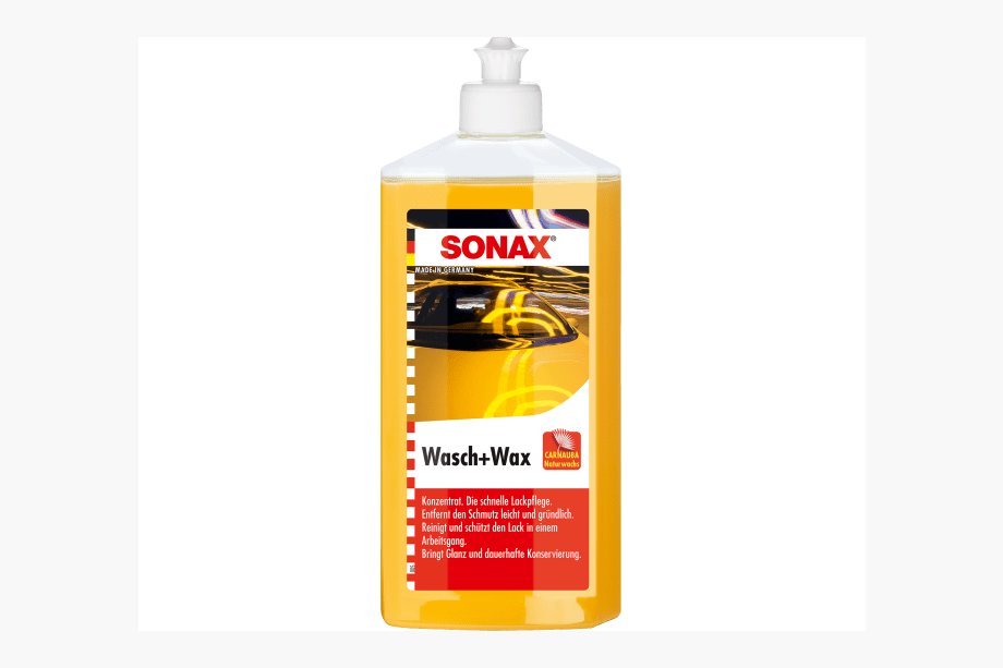Sonax bilschampo med vax, 500 ml Image