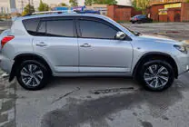 Toyota Rav 4 2006–2013 Skärmkantslister (4 st, svarta, ABS-plast) foto 1