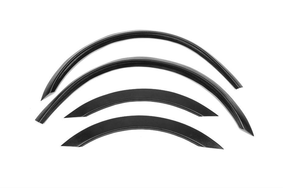 Mercedes S-klass W220 1998–2005 Skärmkantslister (4 st, svarta, ABS-plast) Foto 5
