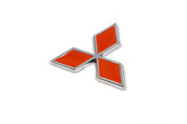 Mitsubishi Colt 1996–2004 Emblem 85 mm (röd) foto 2