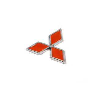 Emblem 85 mm (röd) Mitsubishi Colt 1996–2004 foto 2