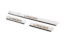 Mitsubishi Lancer 9 2004–2008 REA! Carmos instegslister (3 st, rostfritt stål) foto 2