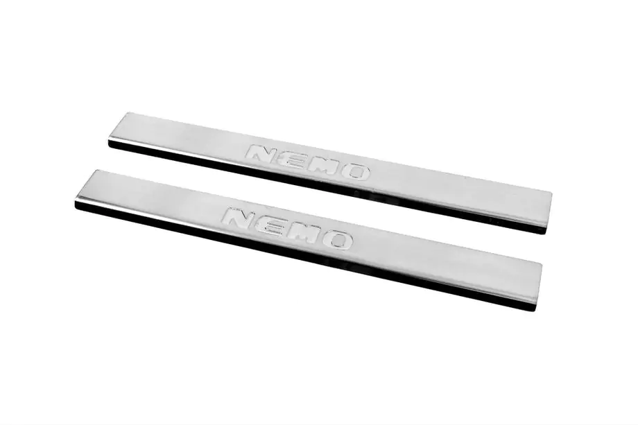 Citroen Nemo 2007–2017 Carmos V2 instegslister (2 st., rostfritt stål) Image