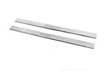 Mercedes E-class W124 1984–1997 Carmos instegslister i rostfritt stål (2 st) foto 1