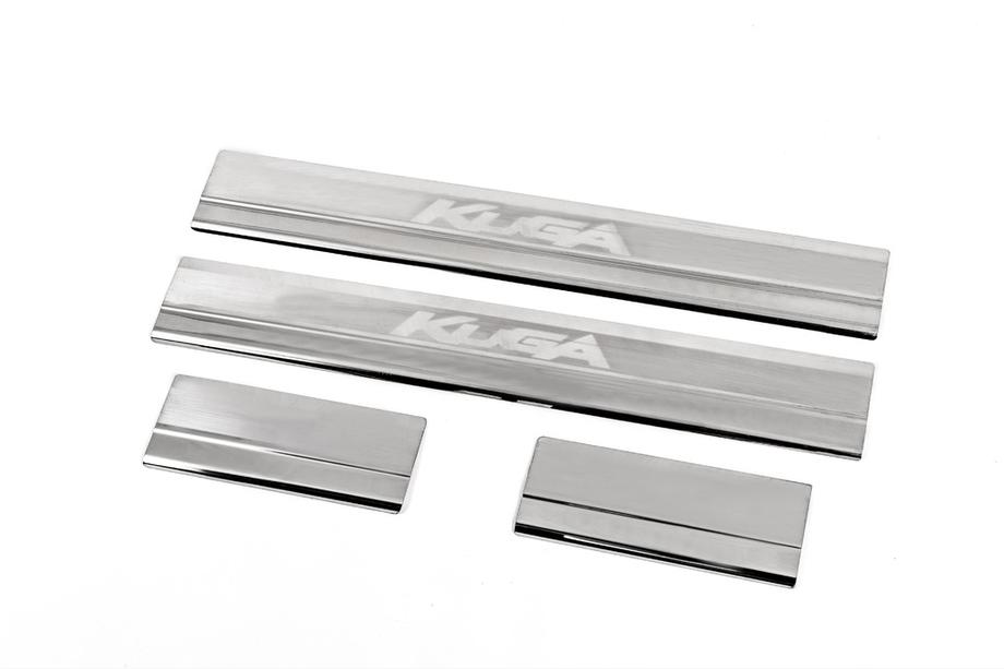 Ford Kuga 2008–2013 Carmos V2 instegslister (4 st, rostfritt stål) Image