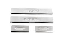 Ford Fiesta 2002–2008 Carmos V2 instegslister (4 st, rostfritt stål) foto 1