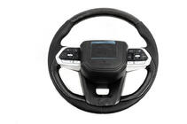 Toyota Land Cruiser 200 2007–2021 Ratt med airbag i 2025-design (äkta kolfiber) foto 1