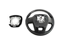 Toyota Land Cruiser 200 2007–2021 Ratt med airbag i 2025-design (äkta kolfiber) foto 5