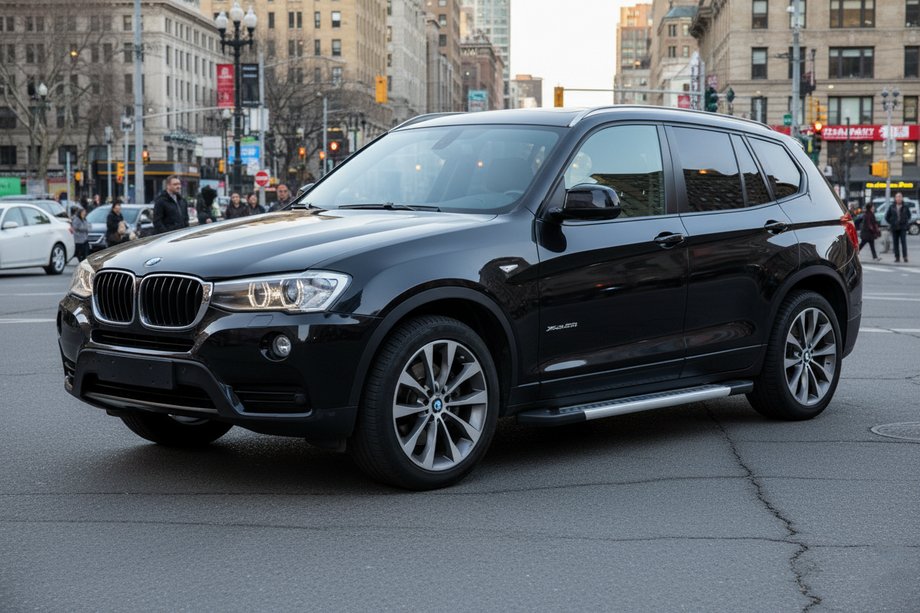 BMW X3 F25 2011–2018 Sidosteg Vision New Grey (2 st, aluminium) Image