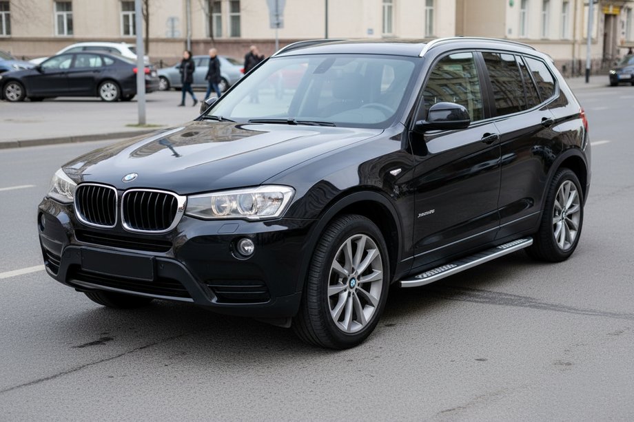 BMW X3 F25 2011–2018 Sidosteg Tayga V2 (2 st, aluminium) Image