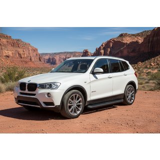Sidosteg Tayga Black (2 st, aluminium) foto 1