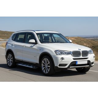 Sidosteg Sunrise (2 st, aluminium) BMW X3 F25 2011–2018 foto 1