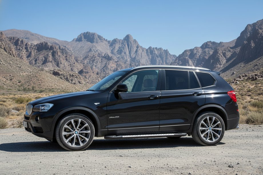 BMW X3 F25 2011–2018 Sidosteg Line (2 st, aluminium) Image