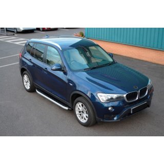 Sidosteg Fullmond (2 st, aluminium) BMW X3 F25 2011–2018 foto 3