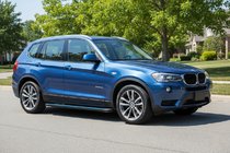 BMW X3 F25 2011–2018 Sidosteg Maya Blue (2 st, aluminium) foto 1